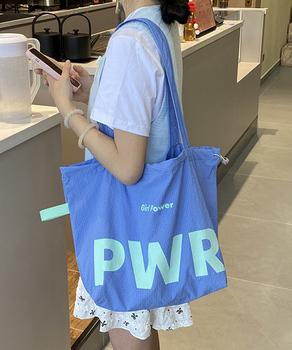 ビッグロゴナイロントートバッグ 大容量鞄 送料無料 即日発送-2