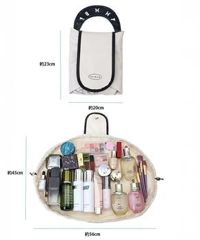 巾着コスメポーチ PUレザーメイクポーチ 送料無料 即日発送-8