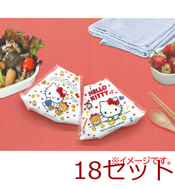 おにぎりデコパック 三角型 ハローキティ クッキー 4枚入 18セット 送料無料-3