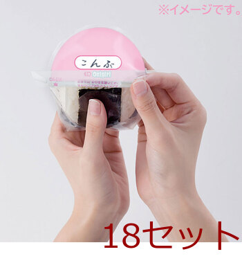 おにぎりデコパック まる型 マイメロディ フラワー 4枚入 18セット 送料無料-2