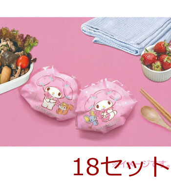 おにぎりデコパック まる型 マイメロディ フラワー 4枚入 18セット 送料無料-3