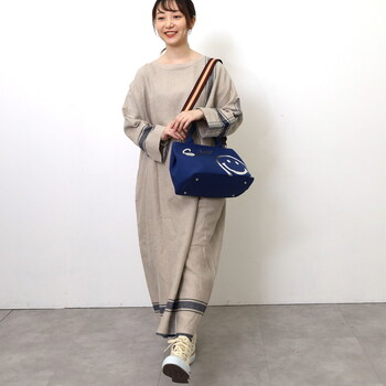 ロゴパール×箔プリント 2WAY トートバッグ COOCO クーコ SMILEY 送料無料 即日発送-24