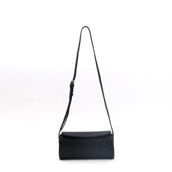 シュリンクレザー 筒形カブセ ショルダーバッグ 革 牛革　 COOCO 送料無料 即日発送-6