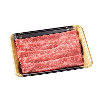 岩手 前沢牛オガタ 小形牧場牛 肩すき焼き しゃぶしゃぶ用 肩400g 牛肉 送料無料-1