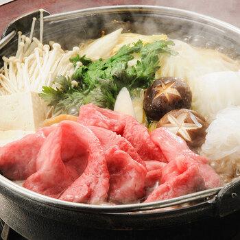 岩手 前沢牛オガタ 小形牧場牛 肩すき焼き しゃぶしゃぶ用 肩400g 牛肉 送料無料-2