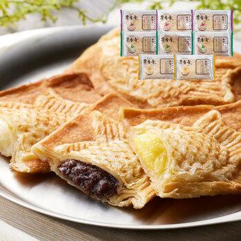 北海道 十勝クロワッサン鯛焼き3種セット 十勝つぶあん90g×3 十勝ミルク90ｇ×3 十勝カスタード90ｇ×2 詰め合わせ 洋菓子 送料無料-2