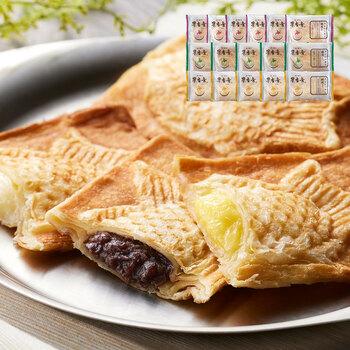 北海道 十勝クロワッサン鯛焼き3種セット 十勝つぶあん90g×6 十勝ミルク90ｇ×5 十勝カスタード90ｇ×5 詰め合わせ 洋菓子 送料無料-2