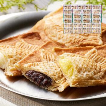 北海道 十勝クロワッサン鯛焼き3種セット 十勝つぶあん90g×9 十勝ミルク90ｇ×8 十勝カスタード90ｇ×8 詰め合わせ 洋菓子 送料無料-2