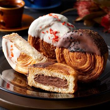 蔵家 クロワッサンロール2種セット カスタード×7 チョコレートクリーム×6 詰め合わせ クロワッサン 洋菓子 送料無料-1