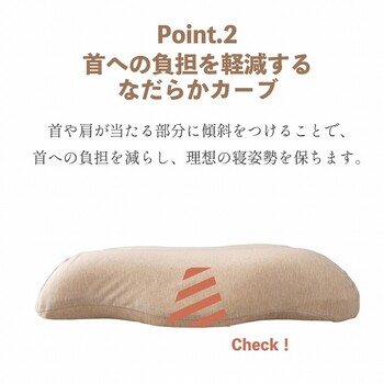 やすらぐ カバー付き 整骨院長監修 首やすらぎ枕 送料無料-5