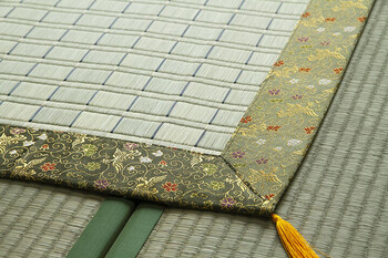 日本製 い草 約88×176cm 盆 法事 仏前 掛川織 シンプル 松川 御前ござ 送料無料-8