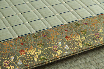 日本製 い草 盆 法事 仏前 掛川織 シンプル 約70×70cm 松川 御前座布団 送料無料-9