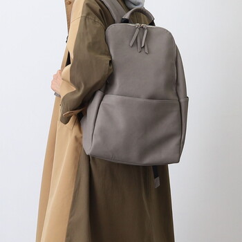 フェイクレザー9ポケットリュック A4 PC対応 リュックサック 定番 COOCO 送料無料 即日発送-11