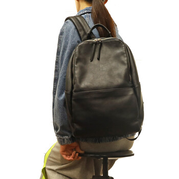 フェイクレザー9ポケットリュック A4 PC対応 リュックサック 定番 COOCO 送料無料 即日発送-14