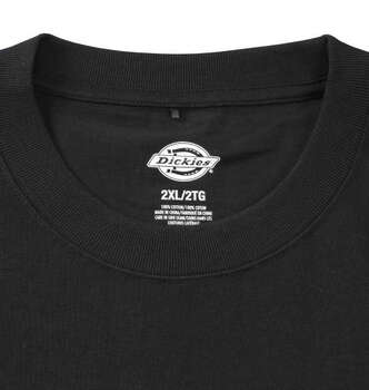 大きいサイズ DICKIES ヘビージャージーポケット半袖Tシャツ 2XL 3XL 4XL 5XL ブラック ラッピング可 送料無料 即日発送-3