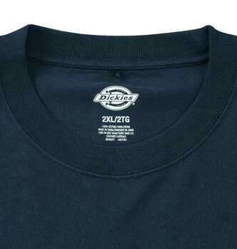 大きいサイズ DICKIES ヘビージャージーポケット半袖Tシャツ 2XL 3XL 4XL 5XL ダークネイビー ラッピング可 送料無料 即日発送-3