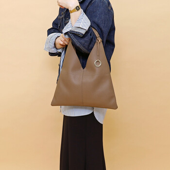 リングチャーム付トライアングル ワンショルダー バッグ COOCO 送料無料 即日発送-16