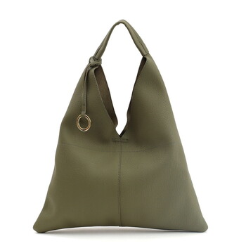 リングチャーム付トライアングル ワンショルダー バッグ COOCO 送料無料 即日発送-6