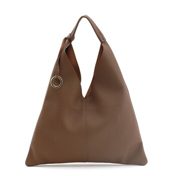 リングチャーム付トライアングル ワンショルダー バッグ COOCO 送料無料 即日発送-7