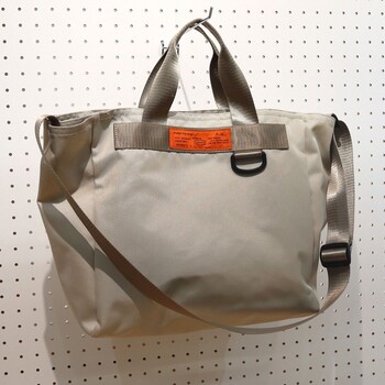 撥水2WAYトートバッグ ショルダーバッグ A4収納可能  COOCO orange tag 送料無料 即日発送-2
