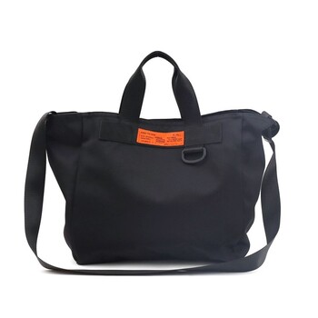 撥水2WAYトートバッグ ショルダーバッグ A4収納可能  COOCO orange tag 送料無料 即日発送-3