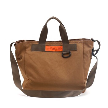 撥水2WAYトートバッグ ショルダーバッグ A4収納可能  COOCO orange tag 送料無料 即日発送-5