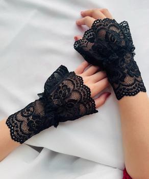 レース 付けカフス レディース 重ね着風 送料無料 即日発送-2