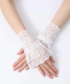 レース 付けカフス レディース 重ね着風 送料無料 即日発送-5