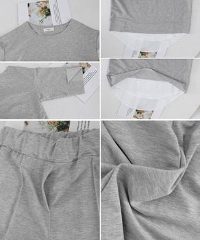 セットアップ レイヤード風カットソー春夏 送料無料 即日発送-9