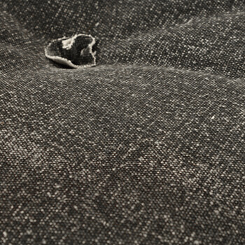 インド綿フロアラウンドクッション グレー 送料無料-1