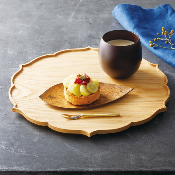 木ノ葉皿 ナチュラル 3個セット 送料無料-1