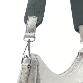 シュリンクレザー ダブルストラップ 2WAY ショルダーバッグ　 COOCO 送料無料 即日発送-13