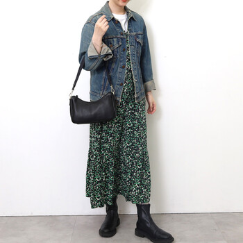 シュリンクレザー ダブルストラップ 2WAY ショルダーバッグ　 COOCO 送料無料 即日発送-26