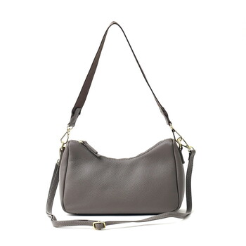 シュリンクレザー ダブルストラップ 2WAY ショルダーバッグ　 COOCO 送料無料 即日発送-3