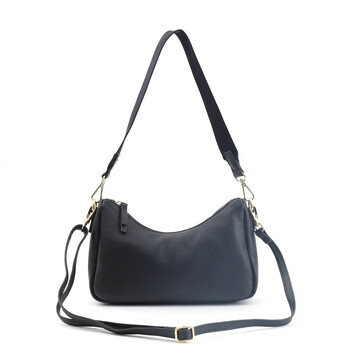 シュリンクレザー ダブルストラップ 2WAY ショルダーバッグ　 COOCO 送料無料 即日発送-5