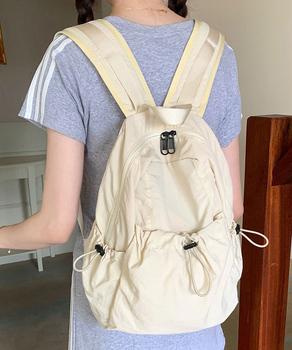 リュックサック レディース ナイロン無地 送料無料 即日発送-5