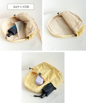 リュックサック レディース ナイロン無地 送料無料 即日発送-7