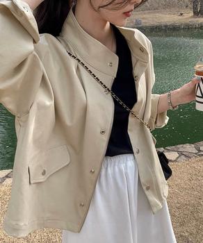 スタンドカラージャケット ジャンパー 送料無料 即日発送-6