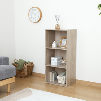 カラーボックス3段 2個セット 送料無料-19