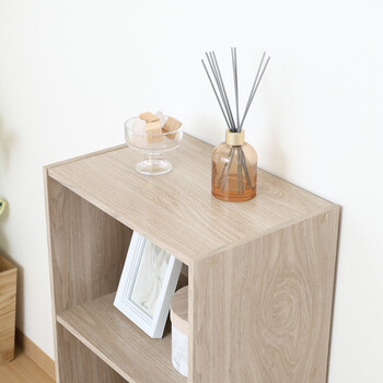 カラーボックス3段 2個セット 送料無料-22