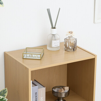 カラーボックス3段 2個セット 送料無料-7