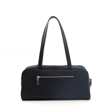 ボストンバッグ 革 付属　 COOCO 撥水ポリ生地xレザー 送料無料 即日発送-12