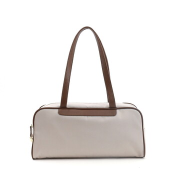 ボストンバッグ 革 付属　 COOCO 撥水ポリ生地xレザー 送料無料 即日発送-5