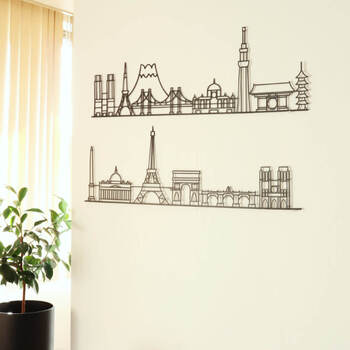 ウォールアート 壁掛け 壁飾り パリ 送料無料-9