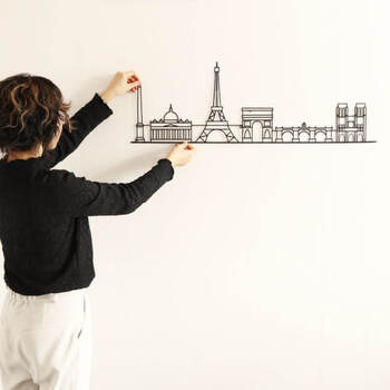 ウォールアート 壁掛け 壁飾り パリ 送料無料-5