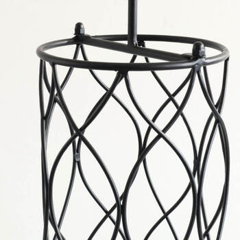 アイアン傘立て アンブレラスタンド コンパクト 鳥 ブラック 送料無料-4