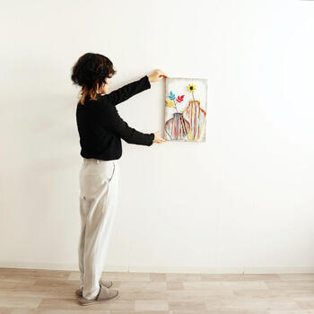 モダンポップ ウォールアートパネル 壁掛け 壁飾りA 送料無料-5