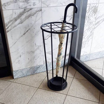 アイアン傘立て アンティーク調 丸型 送料無料-7