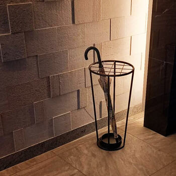 アイアン傘立て アンティーク調 丸型 送料無料-8