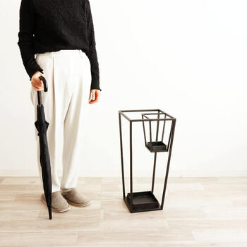 アイアン傘立て アンティーク調 四角型 送料無料-6